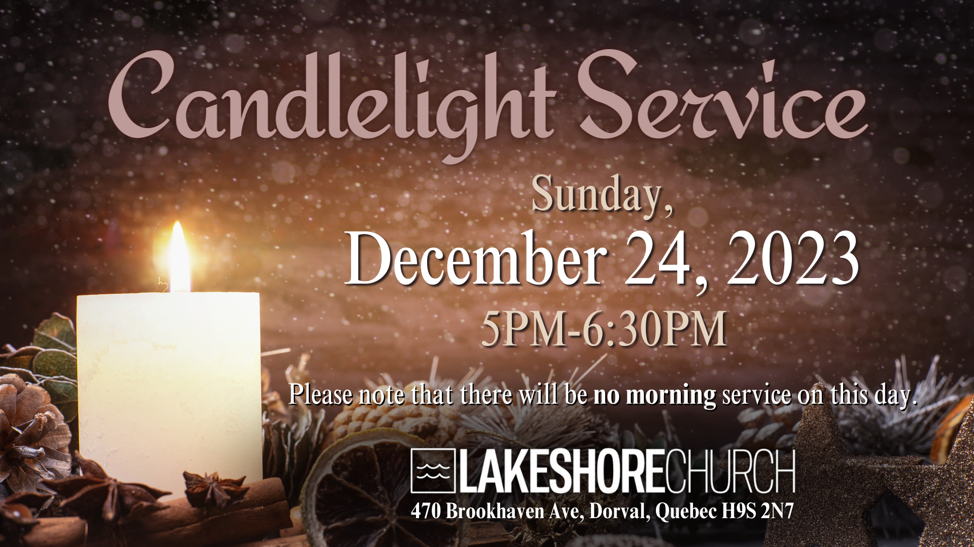 Featured image for “Candlelight Service”