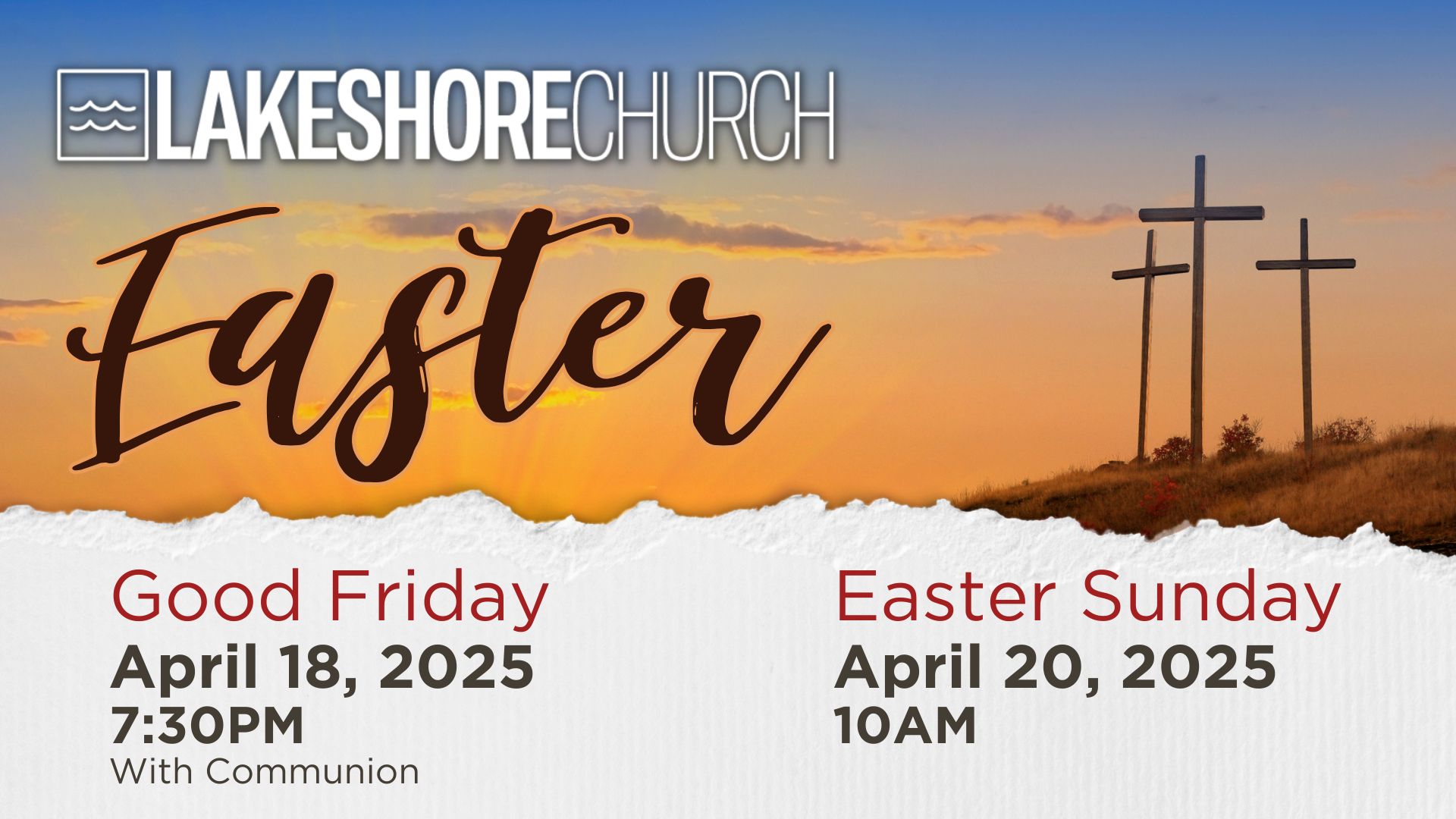 Featured image for “Good Friday // Easter Sunday”