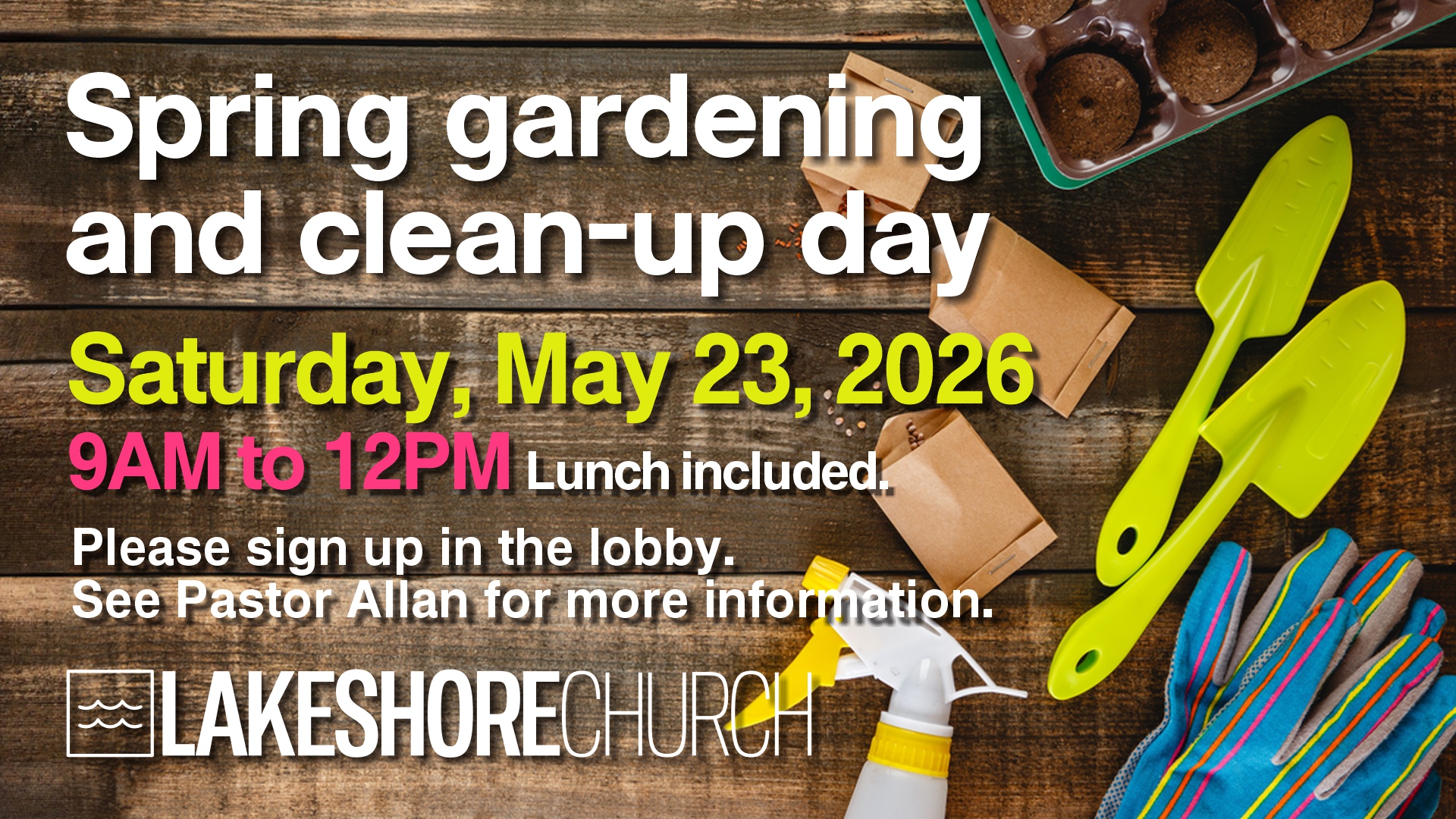 Featured image for “GARDENING AND CLEAN-UP DAY”