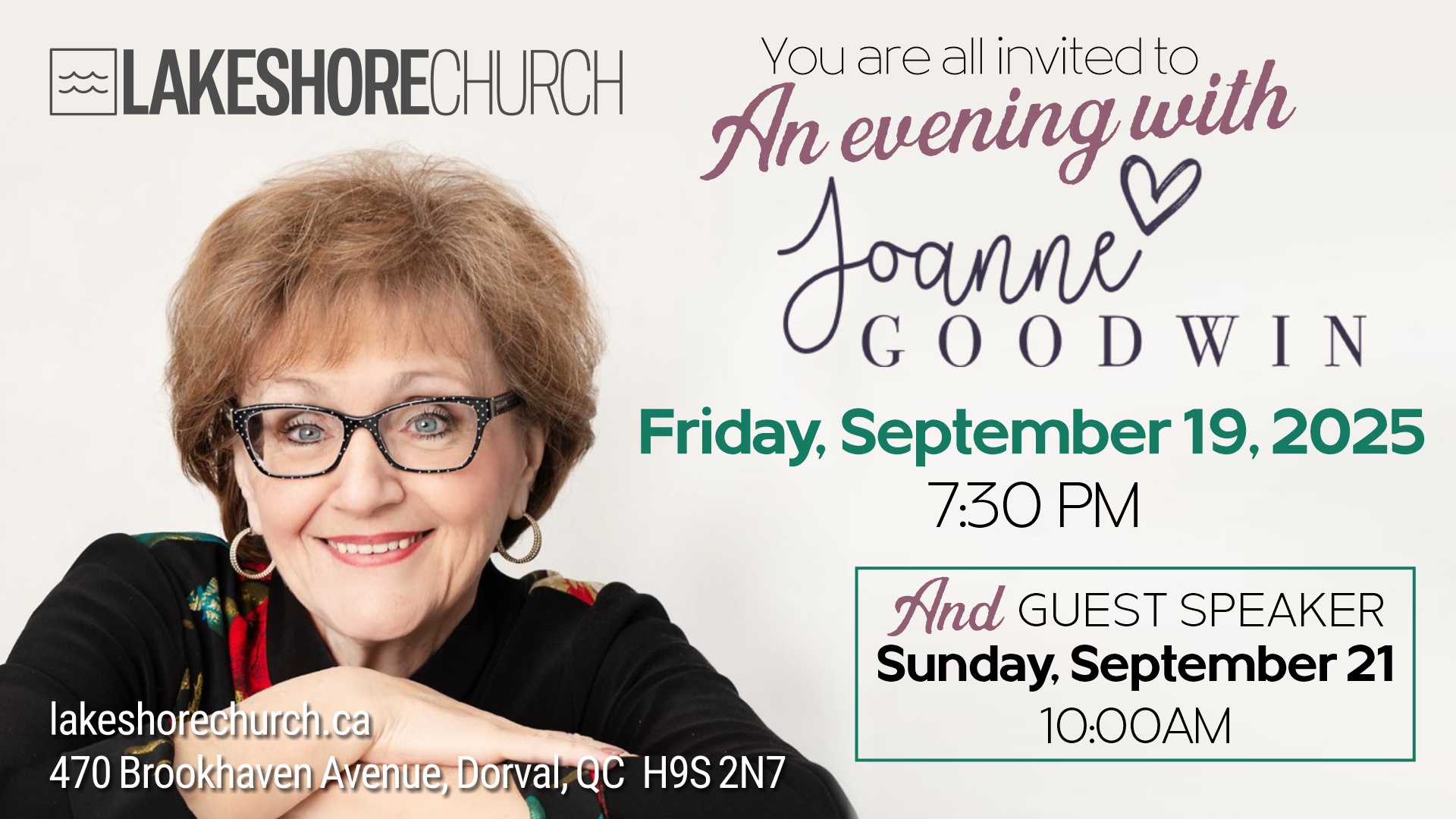 Featured image for “JOANNE GOODWIN AT LAKESHORE!”