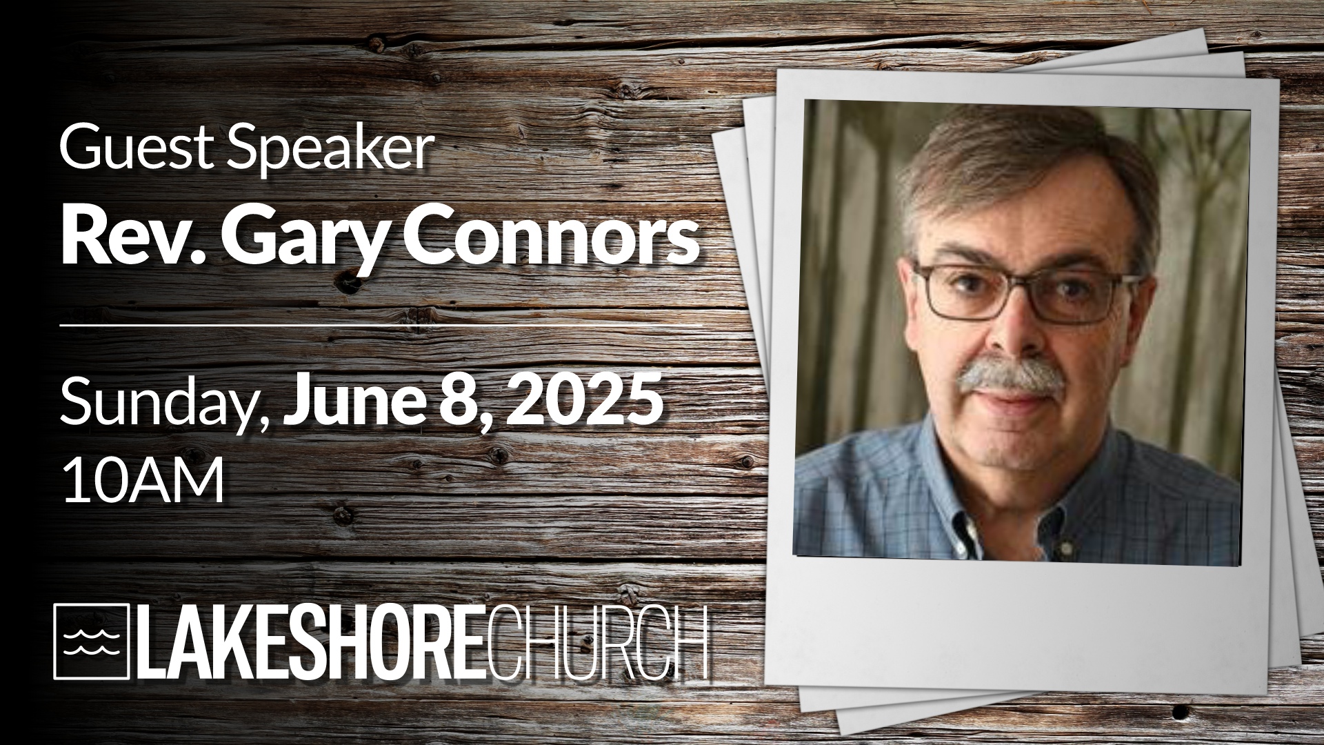 Featured image for “Guest Speaker – Rev. Gary Connors”