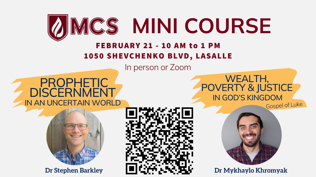 Featured image for “MCS MINI COURSES – FEB. 21, 2026 at TRINITY”