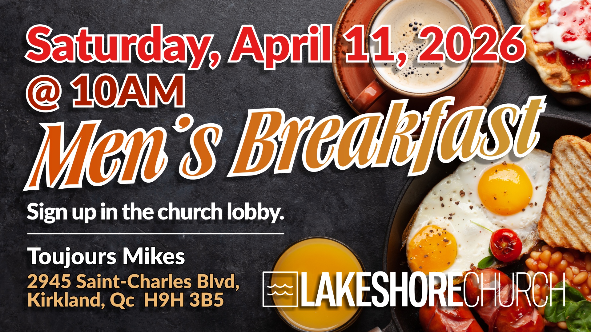 Featured image for “MEN’S BREAKFAST”