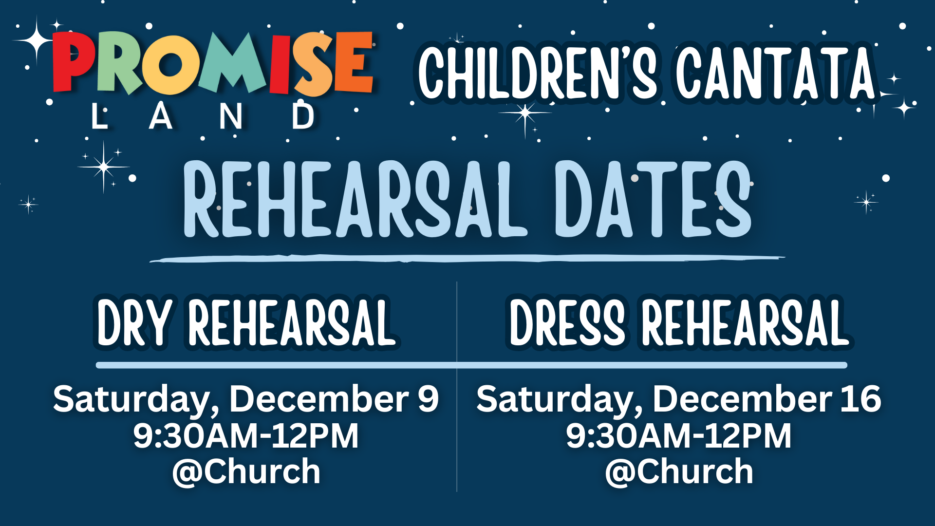 Featured image for “Journey to Jesus Rehearsal Dates”