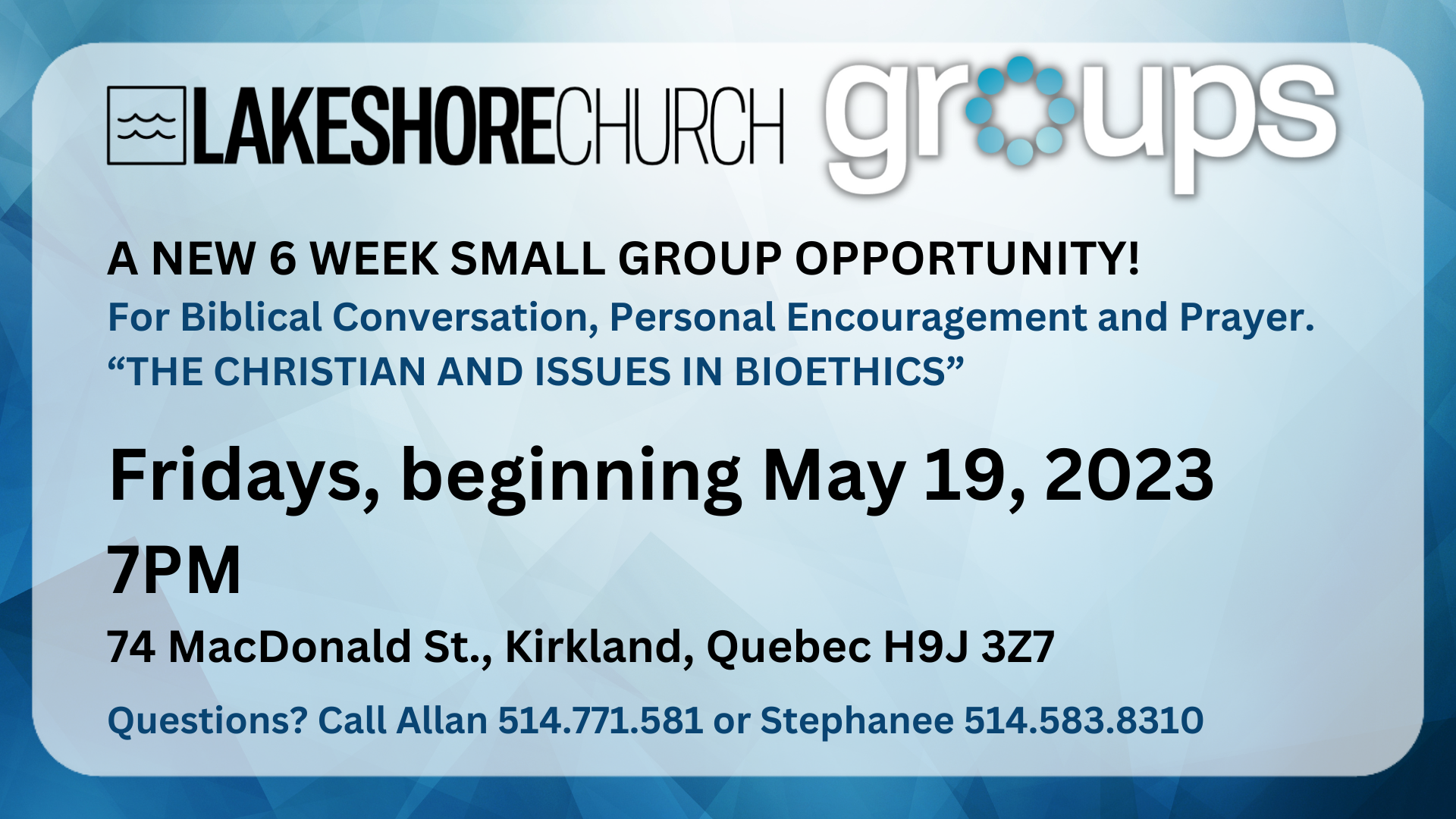 Featured image for “Small Group”